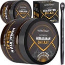 NutroTonic® Authentic Himalayan Shilajit Resin für Herren & Frauen - Gold Grad 86% Fulvic Acid - Wild Crafted +17000 FT – 40x Nano gefiltert & Sun getrocknet - 3. Party Lab getestet - 15g Jar (Pack von 2)