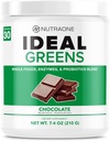 NutraOne Ideal Grüns Antioxidans und Nährstoff-Rich Superfood Greens Powder Supplement (Chocolate- 30 Servierungen)