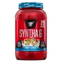 BSN SYNTHA-6 Premium Protein Pulver mit 6g Faser, Whey Protein, Micellar Casein, Milk Protein Isolate Blend, 5g Fett, fruchtig Getreide, 28 Servierungen (Packaging May Vary)