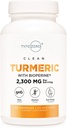 Typ Zero Turmeric mit Bioperine (120 Kapseln) (2300mg pro Servieren) - GMO Free, Glutenfrei, 3. Partei geprüft