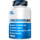 Evlution Vegan Dietary Hyaluronsäure Supplement Ernährung 200mg Hyaluronsäure Kapseln trockene Haut Ergänzung für Frauen und Männer für juckende oder beschädigte Haut - Hohe Potenz Bioverfügbar Non GMO Formel