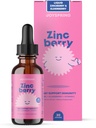 JoySpring ZincBerry - Kinder Zink & Vitamin Supplement (1 fl oz) Immununterstützung Tropfen mit Elderberry Flavor für Kinder 2-16+ Jahre