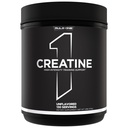 Regel 1 Kreatin-Pulver – Reine mikronisierte Kreatin-Monohydrat für High-Intensity Übung und Lean-Körper-Mass-Unterstützung, Flavored und Unflavored (130 Servietten, Unflavored)