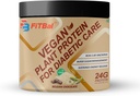 Belgische Schokolade Vegan Pflanzenprotein Pulver für Diabetische Pflege 250 Gramm (7 Servierungen) Serviermenge-33G 24G Protein pro Servierung, Glutamin - 3.32 Gm