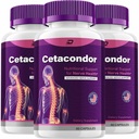 Cetacondor Health & Brain Support – Cetacondor Advanced Nootropic Formula, Cetacondor All-Natural Focus Supplement, Cetacondor Support Recensioni (3 Pack - 180 Capsule)