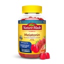 Natur Made Melatonin 10mg pro Portion Gummis, maximale Stärke Dosierung, 100% Drug Free Sleep Aid für Erwachsene, 60 Melatonin Gummis, 30 Tage Versorgung