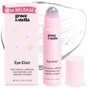 anmut & stella Under Eye Serum - Retinol & Caffeine Eye Serum für Puffiness, Dark Circles, Falten - Vegan Hautpflege