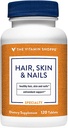 Das Vitamin Shoppe Haar, Haut und Nägel, mit 400MCG Biotin, Unterstützung für gesundes Vibrant Haar, gesunde Haut und starke Nägel (120 Tabletten)