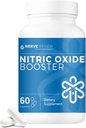 Nerve Renew Nitric Oxide Booster - Supplément d'oxyde nitrique avec chlorhydrate de L Arginine pour Nerve Nourriture complète - 60 Capsules