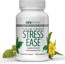 Vitalität C American Nutriceuticals - Stress Ease - Theanine Stress Balance Supplement - für Berechnung, Mood Unterstützung und Cortisol Reducer - Enthält Senoril, Lemon Balm etc. (1-2 Monat Versorgung)