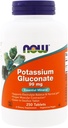 Jetzt Lebensmittel Kalium Gluconate 99 Milligramme - 250 Tabletten