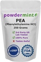 Beta Phenylethylamine HCl (Pea) Powder - Mood, Energy (250 Gram)