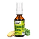 California Natural Immunity Shots 1oz Bottle, Organic Ginger Root, Oregano Oil - Potent & Pure Immunsystem Booster - Immunsystem Support & Wellness Shot (Pack von 1)