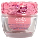 KORA Organics Berry Bright Firming Vitamin C Augencreme, Hydrate & Stärke, Certified Organic, Cruelty Free, Nachfüllbar, 0.50 fl oz