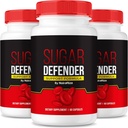 NutraRize (Pack mit 3 Zuckerverteidiger-Ergänzung zu erhalten gesunde Niveaus, Zuckerverteidigung 24 All-Natural Diätpillen, Advanced Support Formula for Wellness, Bewertungen (180 Kapseln)