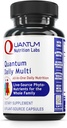 Quantum Nutrition Labs Daily Multivitamin - Multivitamin für Männer und Frauen, Tägliche Nahrungsergänzungsmittel mit Kalzium für Erwachsene, Made with Cordyceps and Green Tea - 60 Vegetarische Kapseln