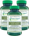 Grüne Bio-Ergänzungen Butterbur, Feverfew, Analgetik, Schmerzmittel, & Kopfschmerzen Suppressor, 90 VCaps, High Absorbable, Non-GMO, Gluten-Free (Pack von 3)