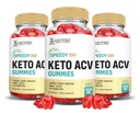 Justified Laboratories (3 Pack Speedy Keto ACV Gummis Advanced Formel 1000MG Speedy Keto Gummies Apfel Apfelessig geformt mit Granatapfelsaft Pulver B12 Vegan Non GMO 180 Gummys