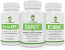 Dopamine Support Supplement mit Alpha GPC und Uridin - Neuro Boost Duo