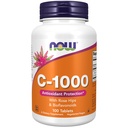 JETZT Nahrungsergänzungsmittel, Vitamin C-1.000 mit Rose Hips & Bioflavonoids, Antioxidantienschutz*, 100 Tabletten