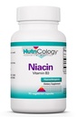 Nutricology Niacin Supplement - Vitamin B3 für Männer und Frauen, Niacin mit Flock, Nicotinsäure, NAD, 250mg Vegetarische Kapseln - 90 Zähler