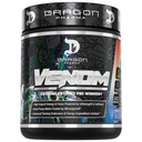 DRAGON PHARMA Venom Extreme Potency Pre-Workout, Laser Sharp Focus + Energy, Intense Performance, Proven Ingredients for Enhanced Vasodilation & Endurance (40 Servings, Bomb Pop)