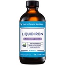 Der Vitamin Shoppe Liquid Iron, BlackBerry Vanilla Flavored, einfach absorbiert, nicht verstopfend, Energieproduktion Immununterstützung (8 flüssige Unzen Flüssigkeit)