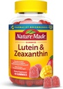 Natur Made Lutein & Zeaxanthin Gummis, Augen- und Hirnergänzung, 40 Vegan Gummis, 20 Tage Versorgung