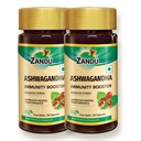 Zandu Ashwagandha Kapseln (120 Veg Caps), Formuliert mit reinen Extrakten von Ashwagandha, Immunität Booster, Für natürliche Körperstärke, Stress Buster (Pack von 60 x 2)