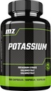 Kalium 365 mg aus Bio-Form Kalium-Zitrat - 150 Vegan Kapseln - 5 Monate Versorgung - Diät-Ergänzung zum Erhalt normaler Blutdruck und Muskelfunktion - von MZ