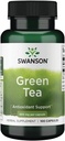 Swanson Green Tea Extract Supplement - Antioxidant Rich - 500 MG Green Tea Leaf Powder - 100 Kapseln