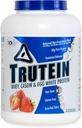 Body Nutrition Trutein High Protein Powder: 45% Whey, 45% Casein, 10% Eiweiß, Glutenfrei, Low Sodium, Gras Fed Whey Protein Powder, Gym Supplement & Breakfast Shake, Erdbeeren & Cream, 4lb
