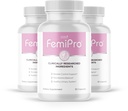 Femipro Bladder Control Supplements für Frauen & Männer, Natürliche Kräuter & Probiotische Mischung, unterstützt Urinary Tract Gesundheit & Microbiome Balance | Made in USA Non-GMO, 30 Kapseln, 3 Monate Versorgung