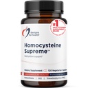 Designs für Gesundheit Homocystein Supreme - Methylierte B Vitamine mit Riboflavin, B6, B12, Folate, L-Serine & TMG für Gehirnunterstützung & Herzgesundheit - Methyliertes Multivitamin (120 Kapseln)