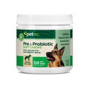PetNC Natural Care Liver Flavor,Cheese Pre & Probiotic Soft Chews für Hund 120 ct (Pack von 1) (Packaging Mai Vary)