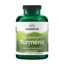 Swanson Turmeric Antioxidant, Joint Health, Cardiovascular, Liver Detox, Mood und Memory Support Supplement Curcuma Longa (Rhizome) 720 mg, 240 Kapseln, 120 Portionen, 1.44 Gramm pro Servierung