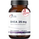 Designs für Gesundheit DHEA 25mg - DHEA-Ergänzung für Männer + Frauen - Ergänzung zur Unterstützung gesunder Alterung, Muskelintegrität, Energie + Hormonsynthese - Non-GMO (60 Kapseln)