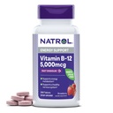 Natrol Vitamin B12 5.000 mcg, Fast Dissolve Vitamin B12 Ergänzung unterstützt ein gesundes Nervous System und Energie Stoffwechsel, 200 Tabletten, bis zu einem 200 Tage Versorgung