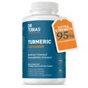 Dr. Tobias Turmeric Curcumin 1500mg mit BioPerine – Extra Strength Supplement mit 95% Curcuminoids für Joint Support, Gesamtlebens- und Immungesundheit, 120 Vegan Capsules, Non-GMO