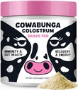 SonoHealth Cowabunga Colostrum - Premium, Pure & Unaltered Colostrum Powder Supplement - für Immununterstützung, Gut Health, Muskelunterstützung & Wellness - Kosher & Halal Certified Calostro