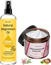 Top-Magnesiumcreme für Schmerz und Schlaf,Nighttime Magnesium Lotion für Leg Cramps,Muscle Relaxation,Calm,Deep Hydration für Körper & Hautpflege - Natürlich und sicher für Kinder.