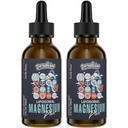 Liposomal Magnesium Citrat Tropfen für Gut und Knochen Gesundheit, Stimmung und Stress Management, Leistungsfähige Formel mit Vitamin B6 und Zink Gluconate 60ml (2.04 Fl Oz (Pack von 2))