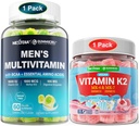 Bundle: Multivitamina metilata per gli uomini Gummies & Vitamin K2 Gummies