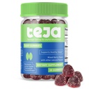 TEJA Sleep Support Gummi für Jugendliche und Erwachsene, 0.3mg Melatonin Kaugummi, Melatonin Kaubar, 30 Gummi