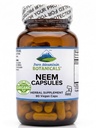 Pure Mountain Botanicals Neem Capsules - 90 Kosher Vegan Caps mit 500mg Bio Neem Blatt Ergänzung