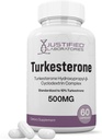 Laboratori giustificati Turkesterone 500mg 10% Standardizzato naturalmente Aumentare Stamina Resistenza di Endurance 60 capsule