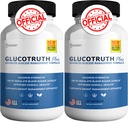 GlucoTruth Plus Fortgeschritten mit Vitaminen Mineralien Magnesium Vitamin C Vitamin E Zink Banaba Blatt (2)