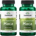 Swanson Maca 500 Milligramme 100 Kapseln (2 Packung)