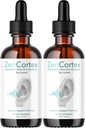 LIVORKA ZenCortex Tropfen, Flüssige Ergänzung für die Ohrengesundheit, Unterstützt gesundes Hören, 2 Flaschen für 60 Tage - Paket von 2