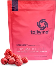 Tailwind Nutrition Endurance Fuel, Carbohydrate & Electrolyte Sports Drink Mix Powder, Gluten-Free, Vegan, Raspberry Buzz, 30 Serve (Caffeinato)